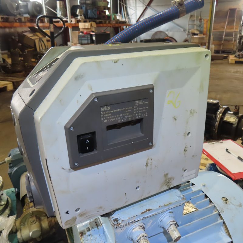 26. Wilo Pumpeautomat 3/4``. 1,1kw 230v