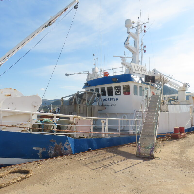 2025 ..Sept  ms Finnmarkfisk ankommet for Gjenvinning