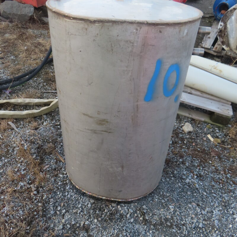 10. Rustfri tank , Oval, 160x66x58