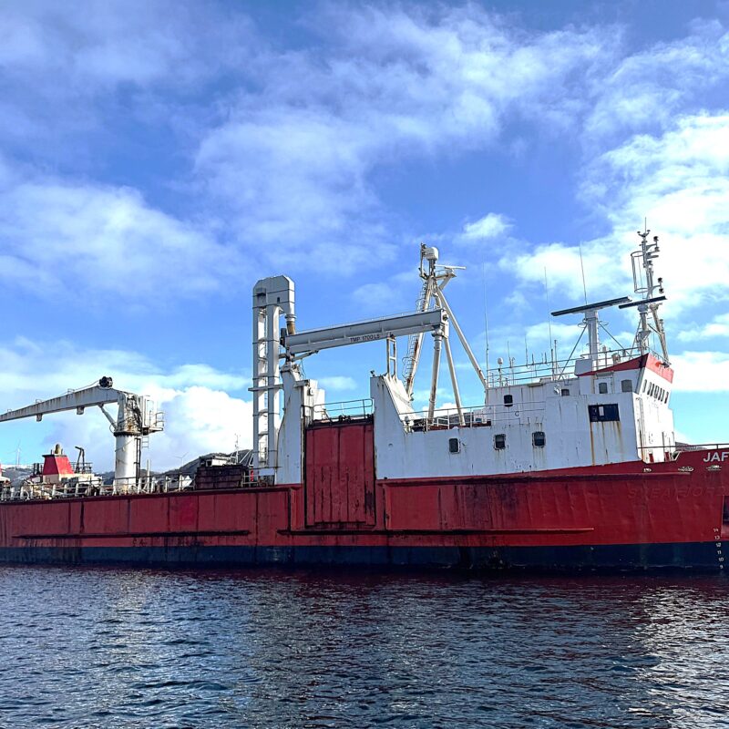 2026 Mars . Ms Jaffal ankommet for gjenvinning.